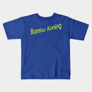 Bambu Kuning Market Kids T-Shirt